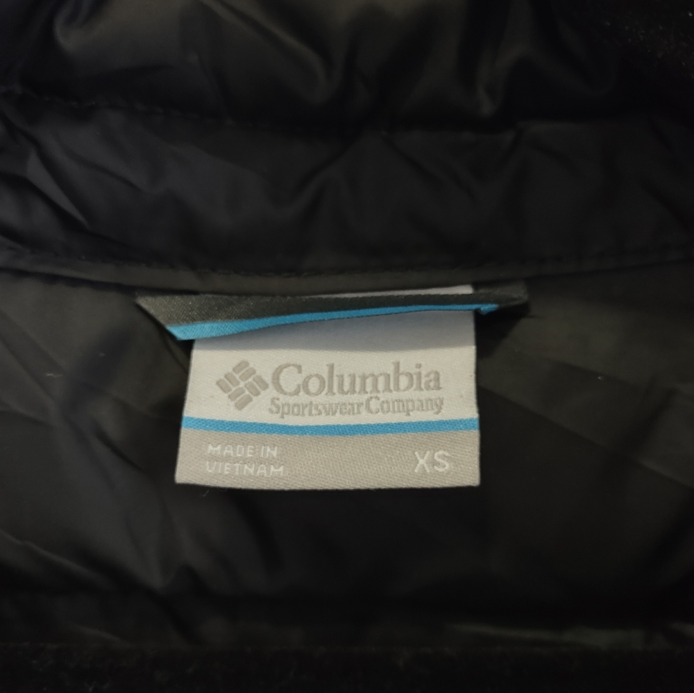 Columbia Puffer Jacket In Black Size XS - Picture 8 of 8